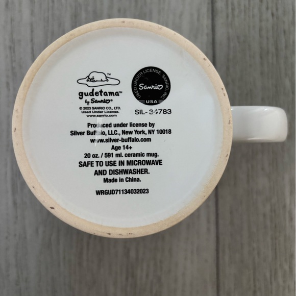 Gudetama mug - Sanrio. Oversized and NWOT. - Picture 3 of 4